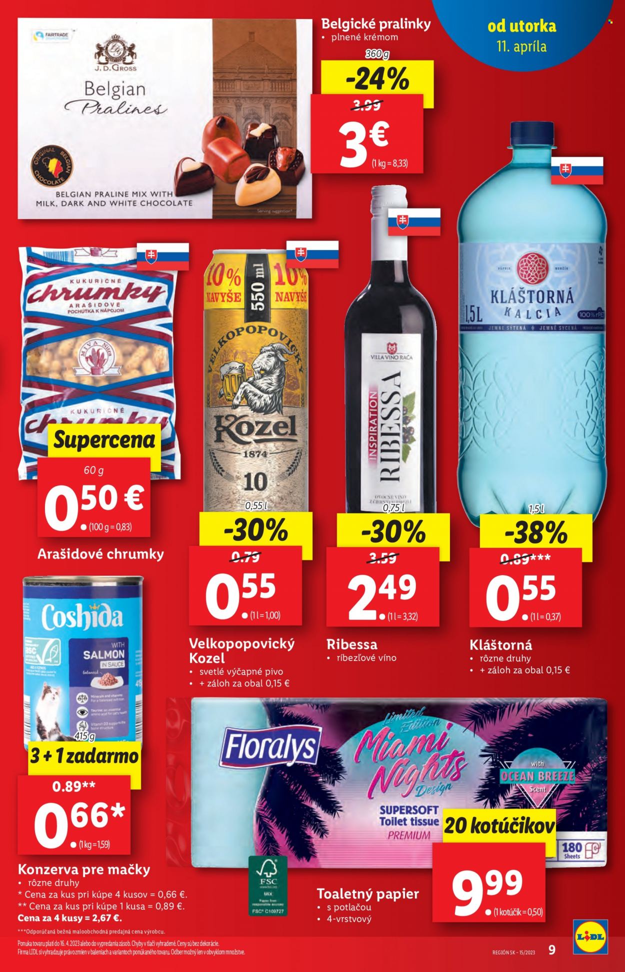 Leták Lidl - 13.4.2023 - 16.4.2023. Strana 9