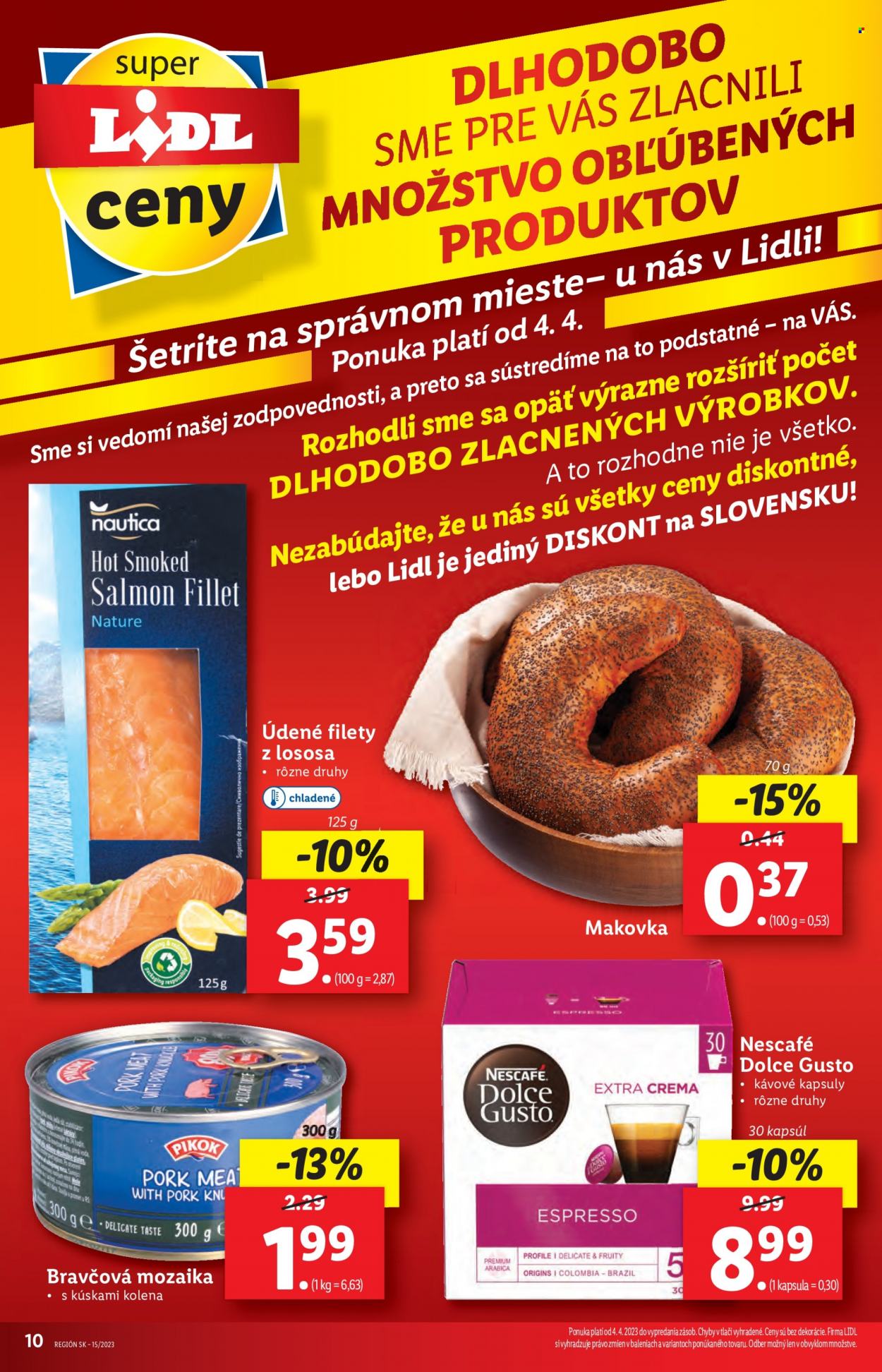 Leták Lidl - 13.4.2023 - 16.4.2023. Strana 10