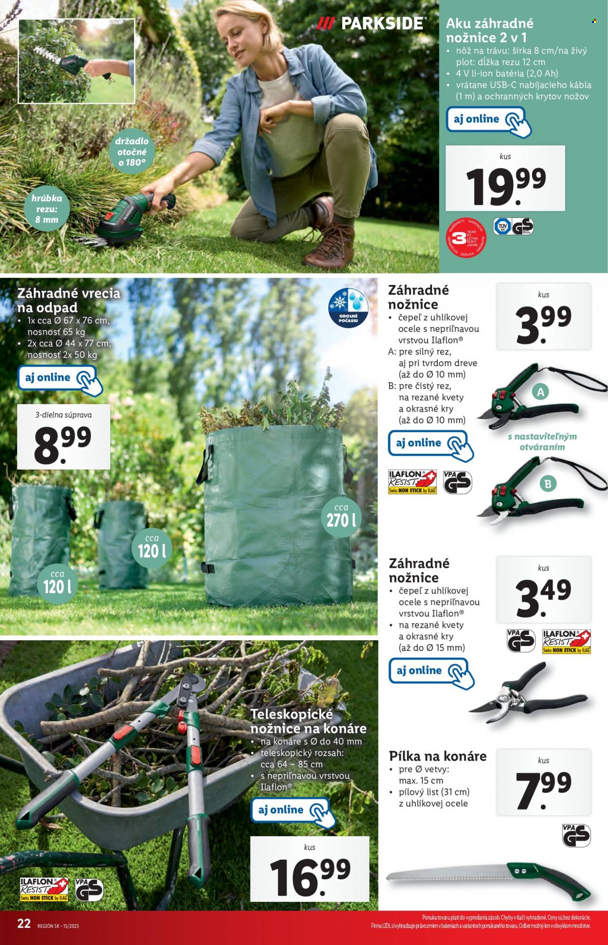 Leták Lidl - 13.4.2023 - 16.4.2023. Strana 22