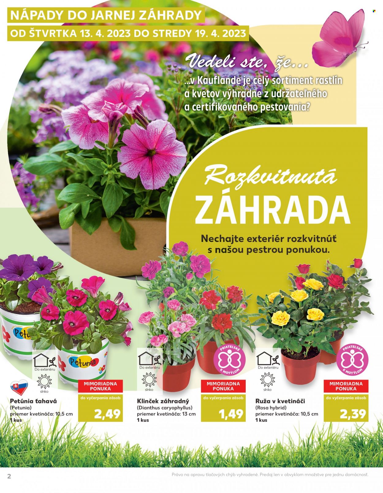 Leták Kaufland - 13.4.2023 - 10.5.2023. Strana 2