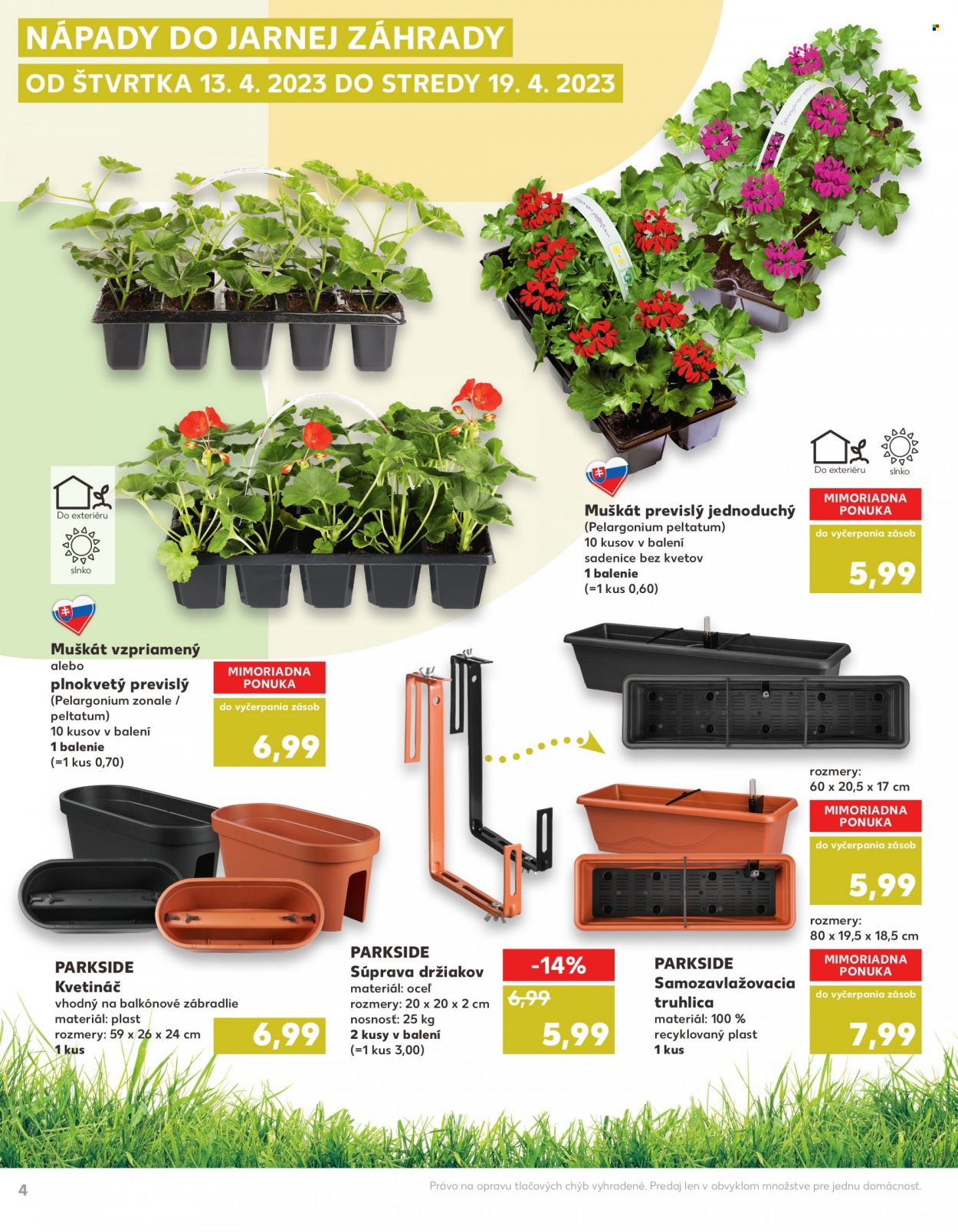 Leták Kaufland - 13.4.2023 - 10.5.2023. Strana 4