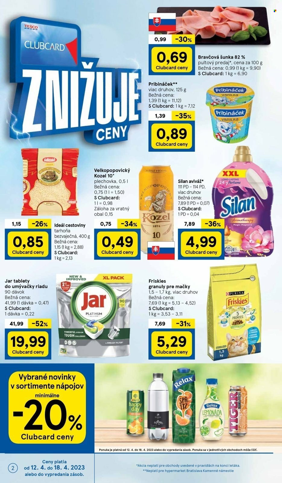 Leták TESCO - 12.4.2023 - 18.4.2023. Strana 2