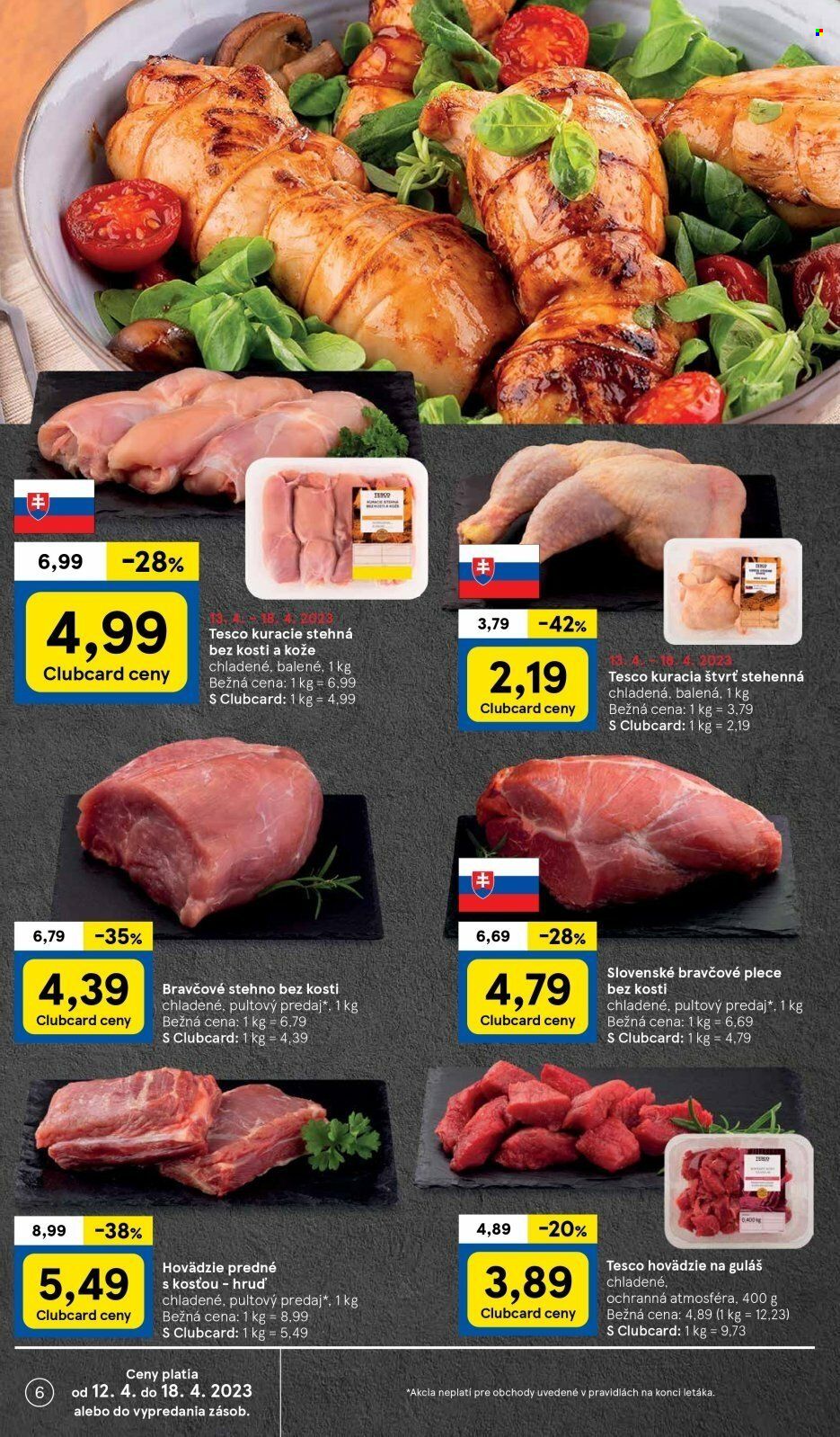 Leták TESCO - 12.4.2023 - 18.4.2023. Strana 6