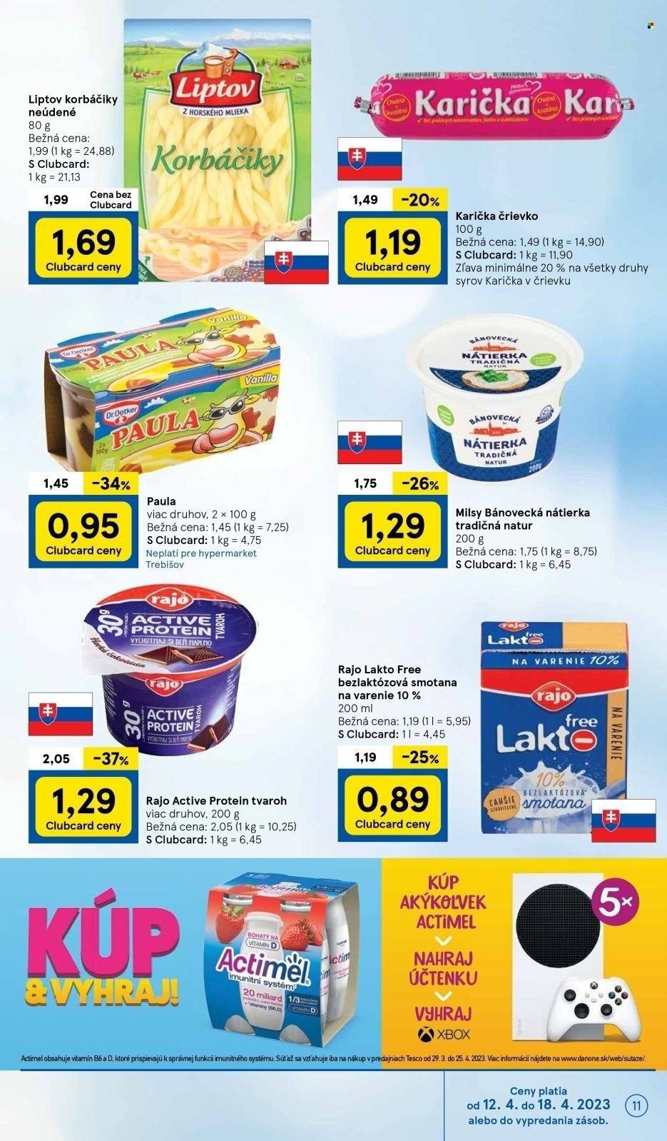 Leták TESCO - 12.4.2023 - 18.4.2023. Strana 11