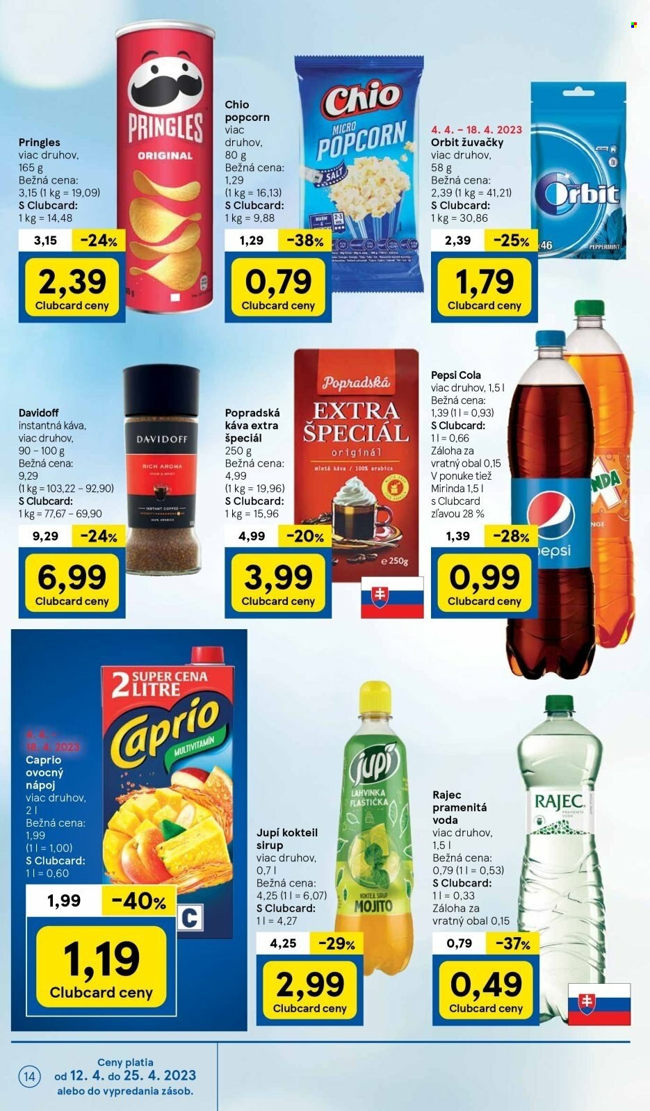 Leták TESCO - 12.4.2023 - 18.4.2023. Strana 14