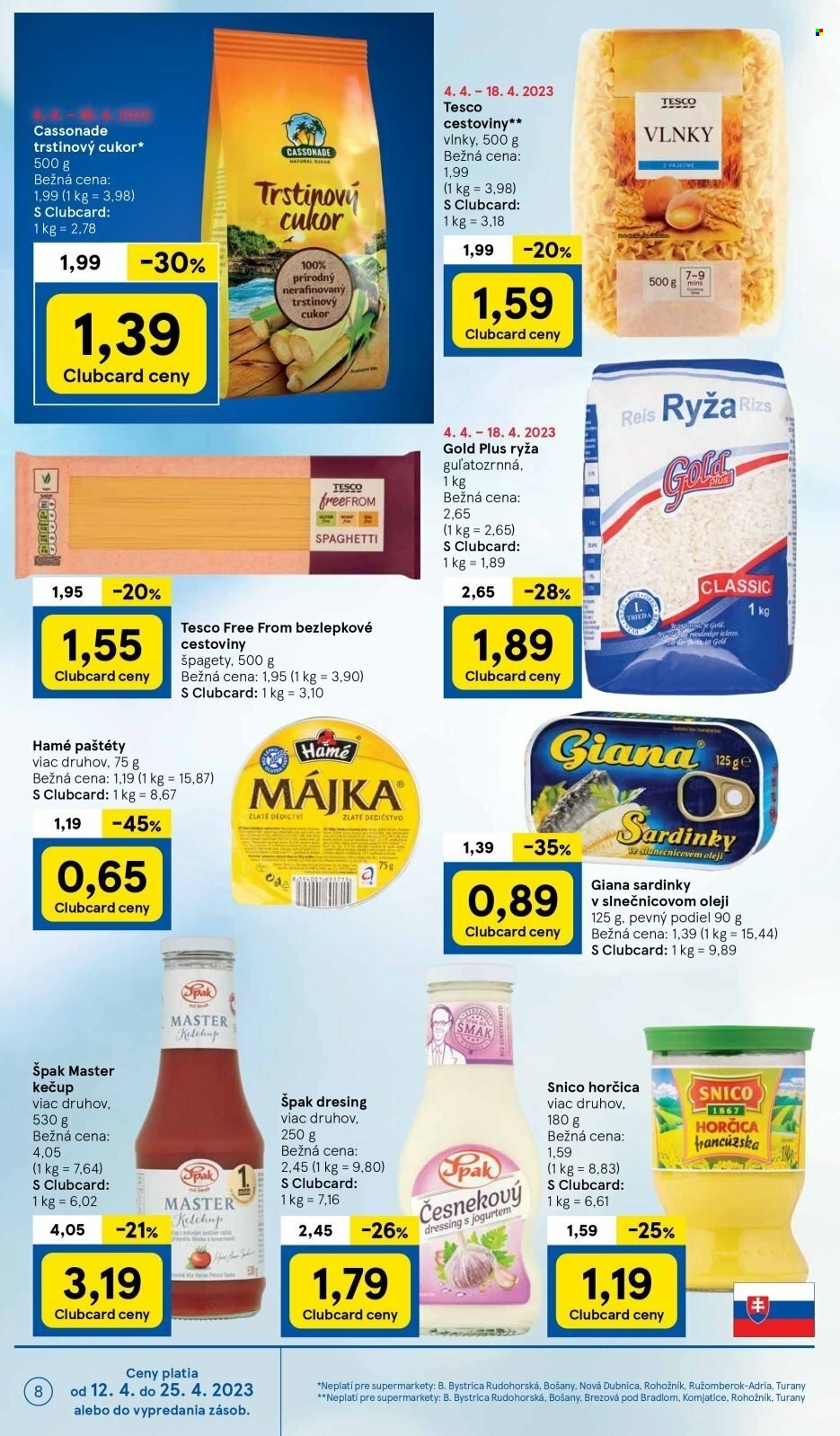 Leták TESCO supermarket - 12.4.2023 - 18.4.2023. Strana 8