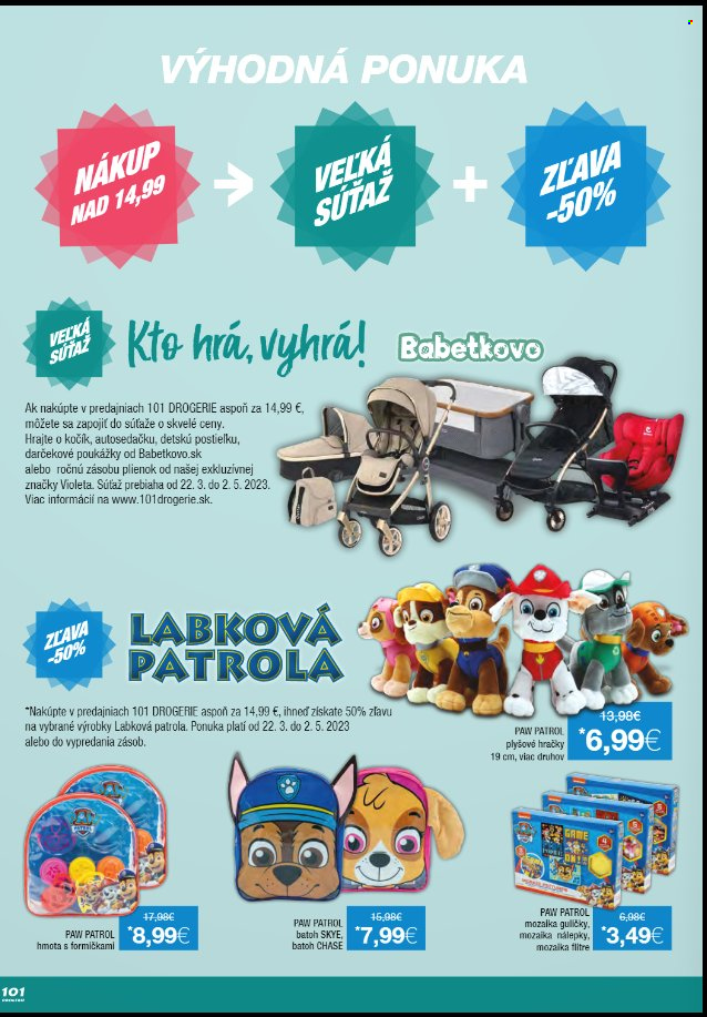 Leták 101 Drogerie - 12.4.2023 - 2.5.2023. Strana 12