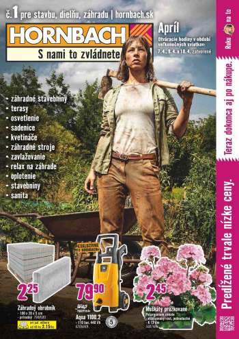 Leták Hornbach - 1.4.2023 - 30.4.2023.