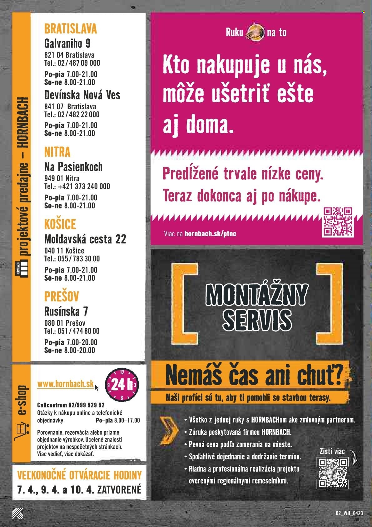 Leták Hornbach - 1.4.2023 - 30.4.2023. Strana 2