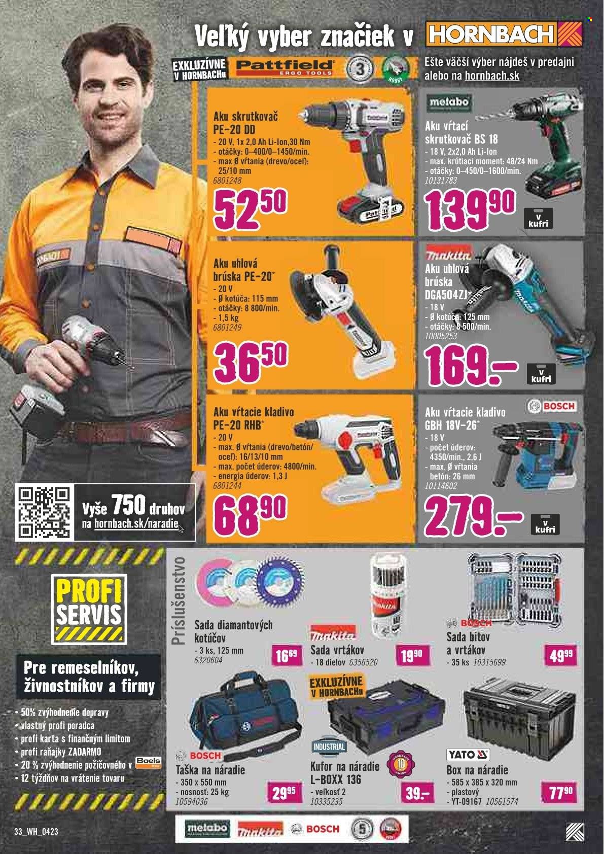 Leták Hornbach - 1.4.2023 - 30.4.2023. Strana 33