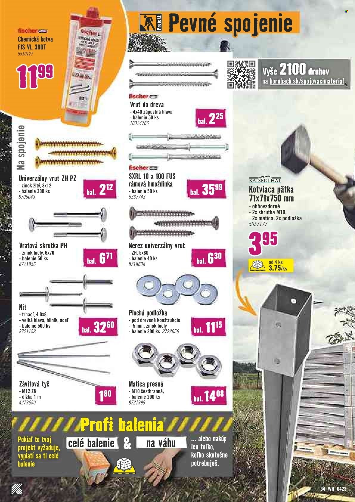 Leták Hornbach - 1.4.2023 - 30.4.2023. Strana 34