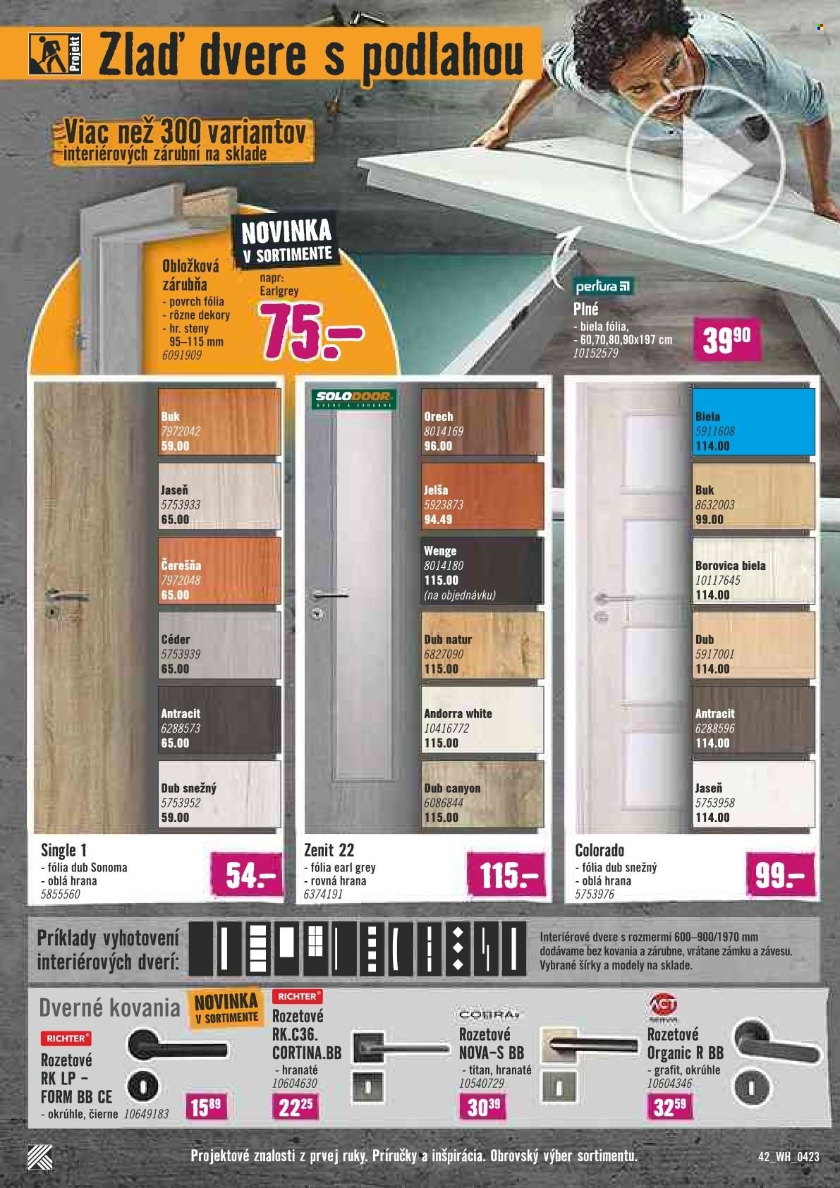Leták Hornbach - 1.4.2023 - 30.4.2023. Strana 42