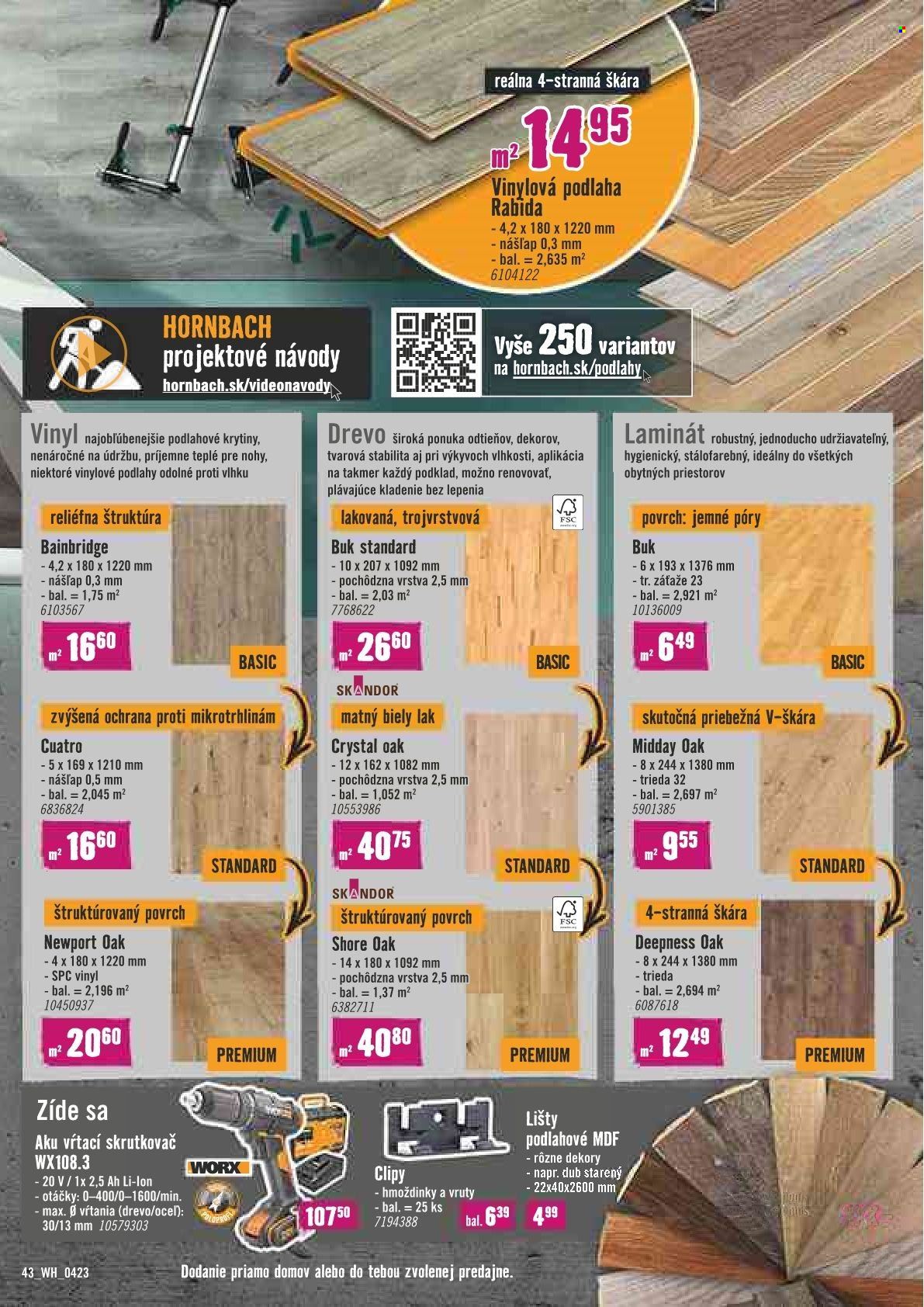 Leták Hornbach - 1.4.2023 - 30.4.2023. Strana 43