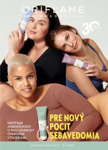 Leták Oriflame - 12.4.2023 - 2.5.2023.