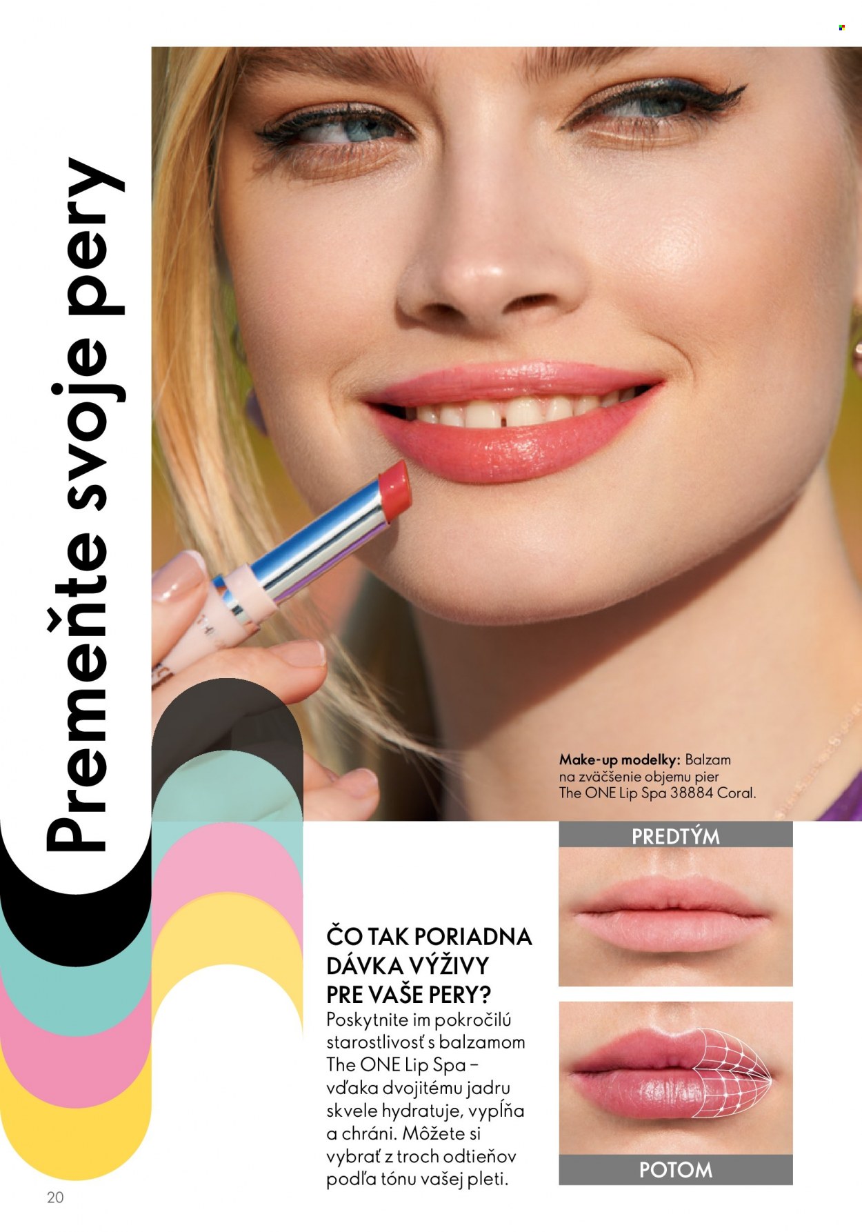 Leták Oriflame - 12.4.2023 - 2.5.2023. Strana 20