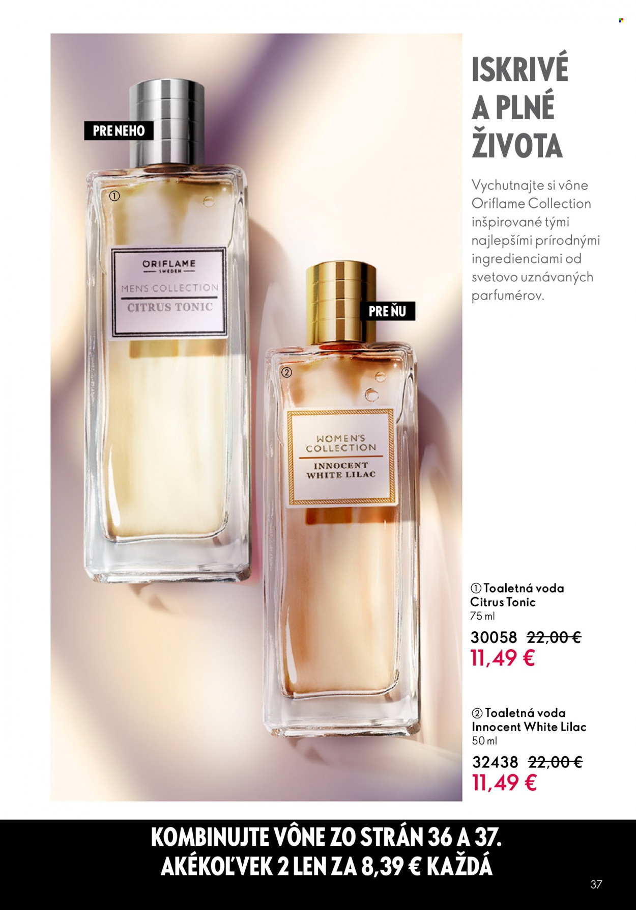 Leták Oriflame - 12.4.2023 - 2.5.2023. Strana 37