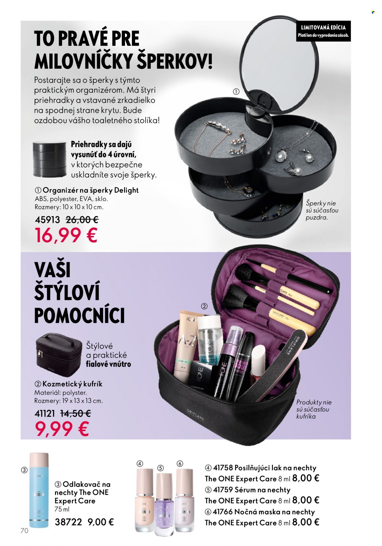 Leták Oriflame - 12.4.2023 - 2.5.2023. Strana 70