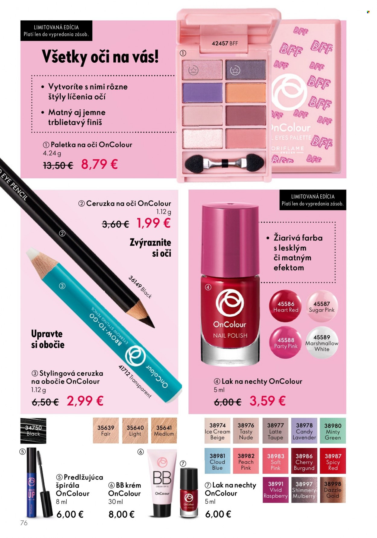 Leták Oriflame - 12.4.2023 - 2.5.2023. Strana 76