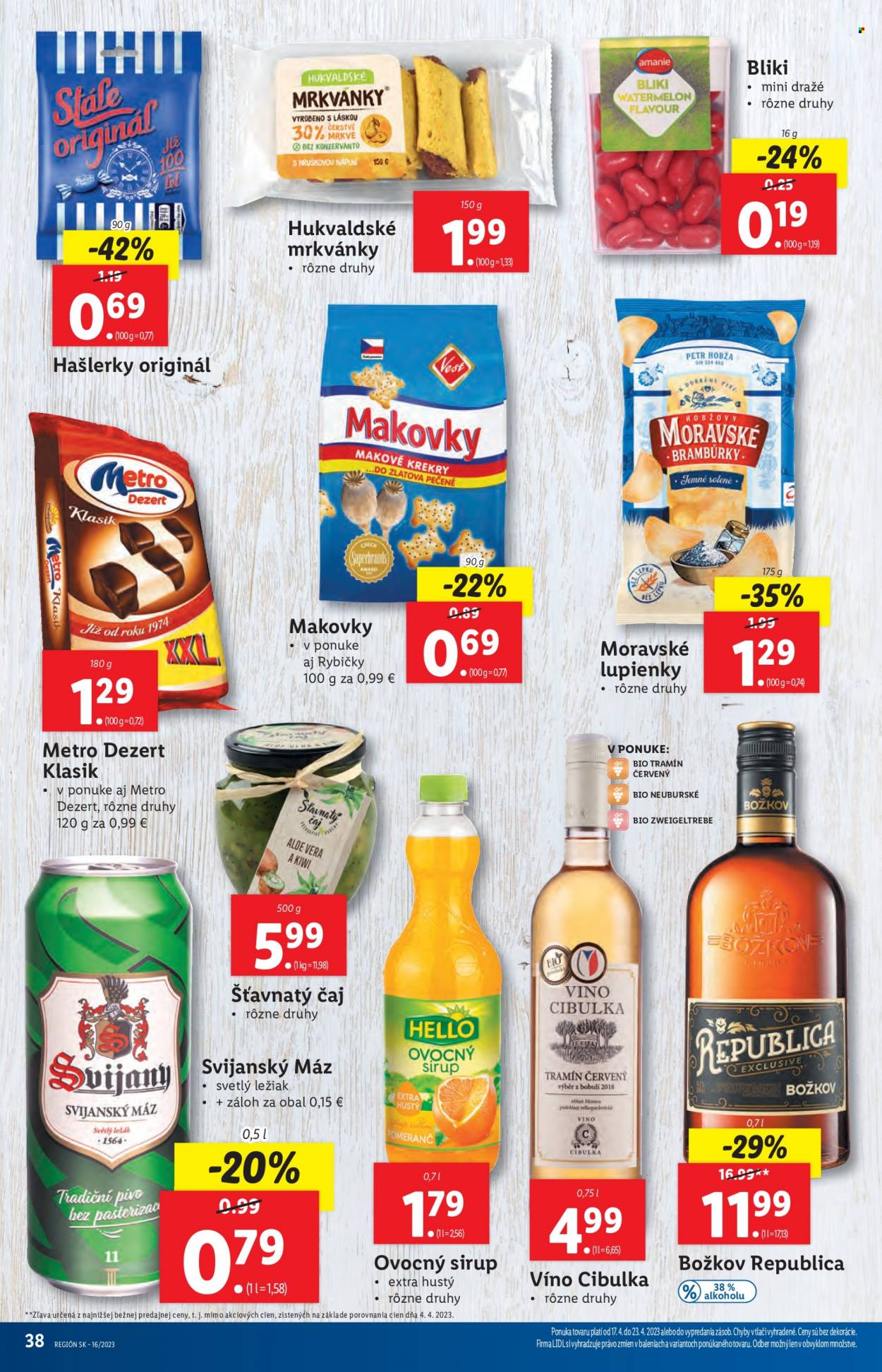 Leták Lidl - 17.4.2023 - 23.4.2023. Strana 38