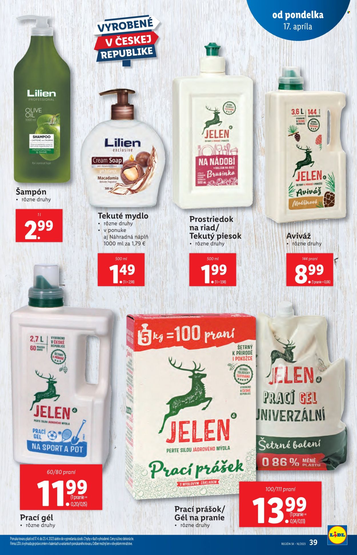 Leták Lidl - 17.4.2023 - 23.4.2023. Strana 39