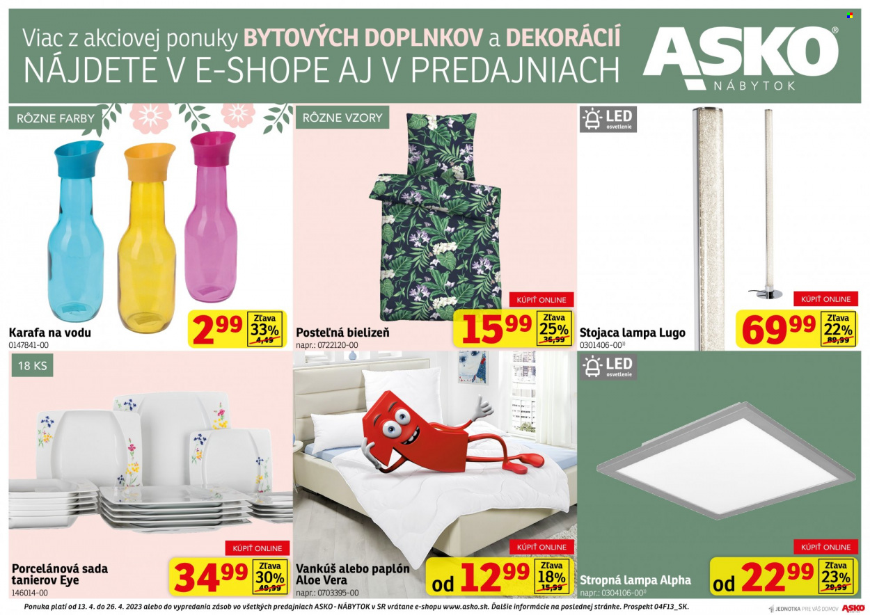 Leták Asko Nábytok - 13.4.2023 - 26.4.2023. Strana 1