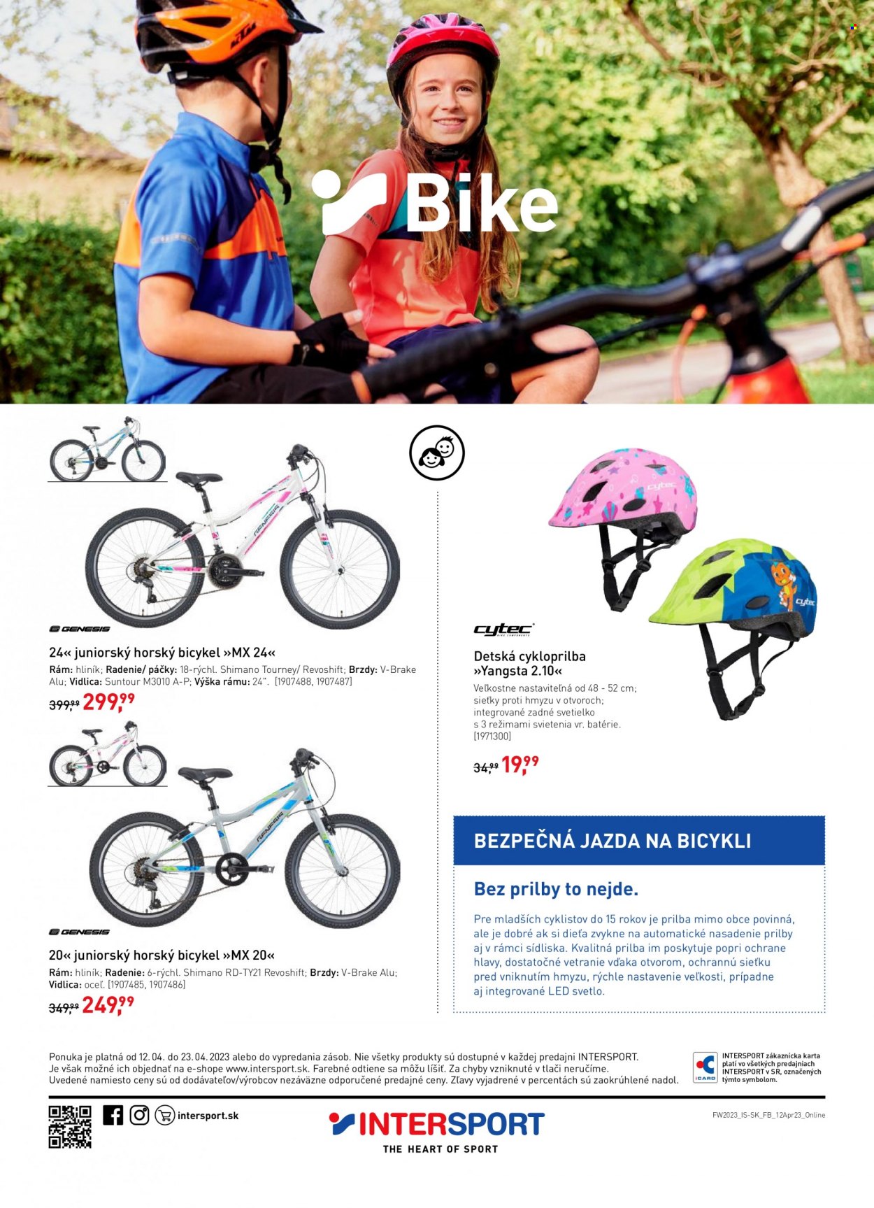 Leták Intersport - 12.4.2023 - 23.4.2023. Strana 12