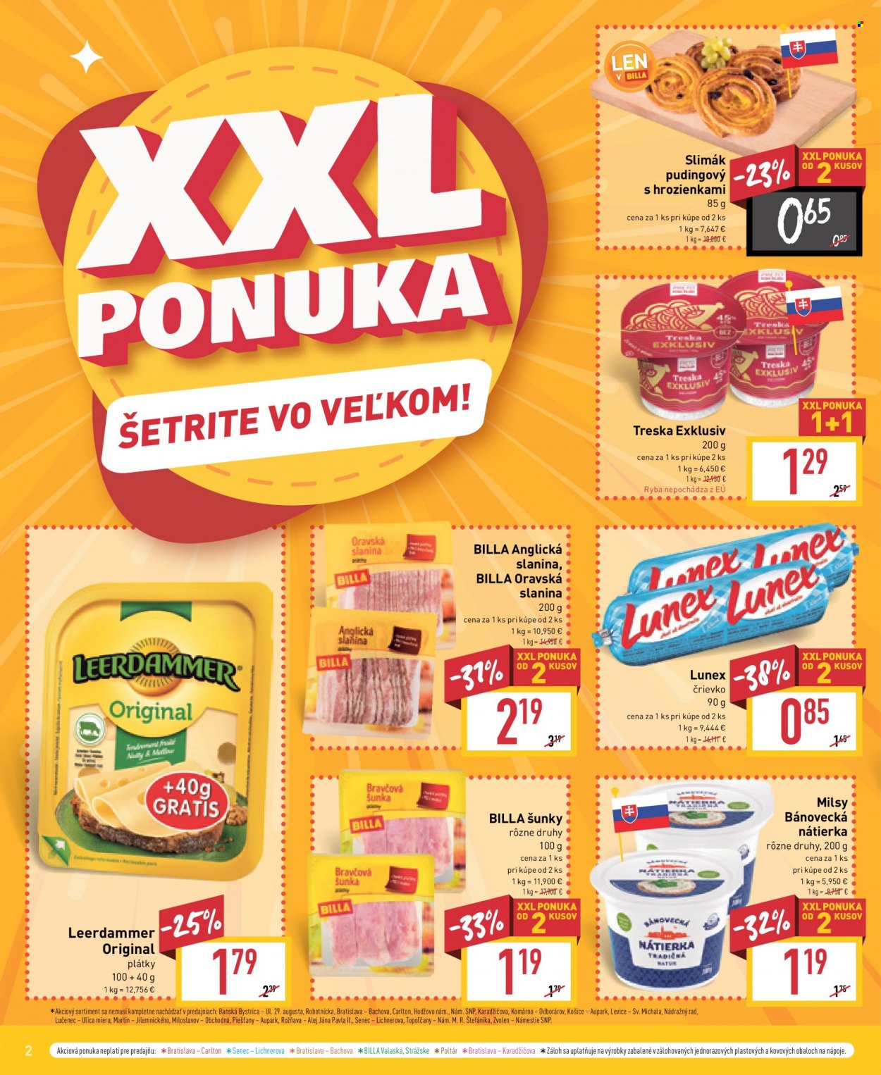 Leták Billa - 19.4.2023 - 25.4.2023. Strana 2