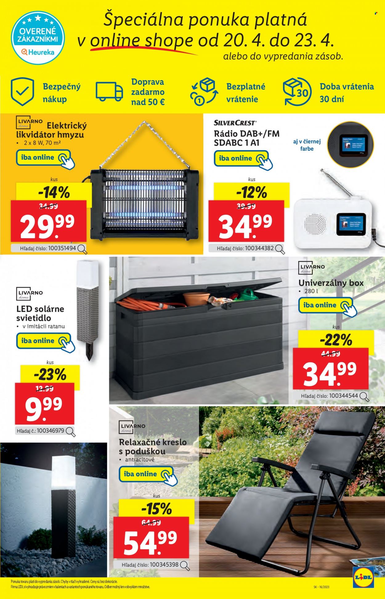 Leták Lidl - 20.4.2023 - 23.4.2023. Strana 39