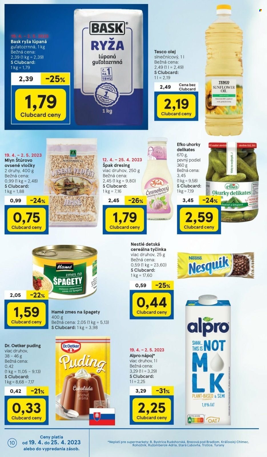 Leták TESCO supermarket - 19.4.2023 - 25.4.2023. Strana 10