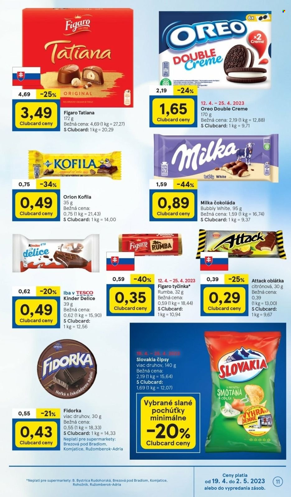 Leták TESCO supermarket - 19.4.2023 - 25.4.2023. Strana 11