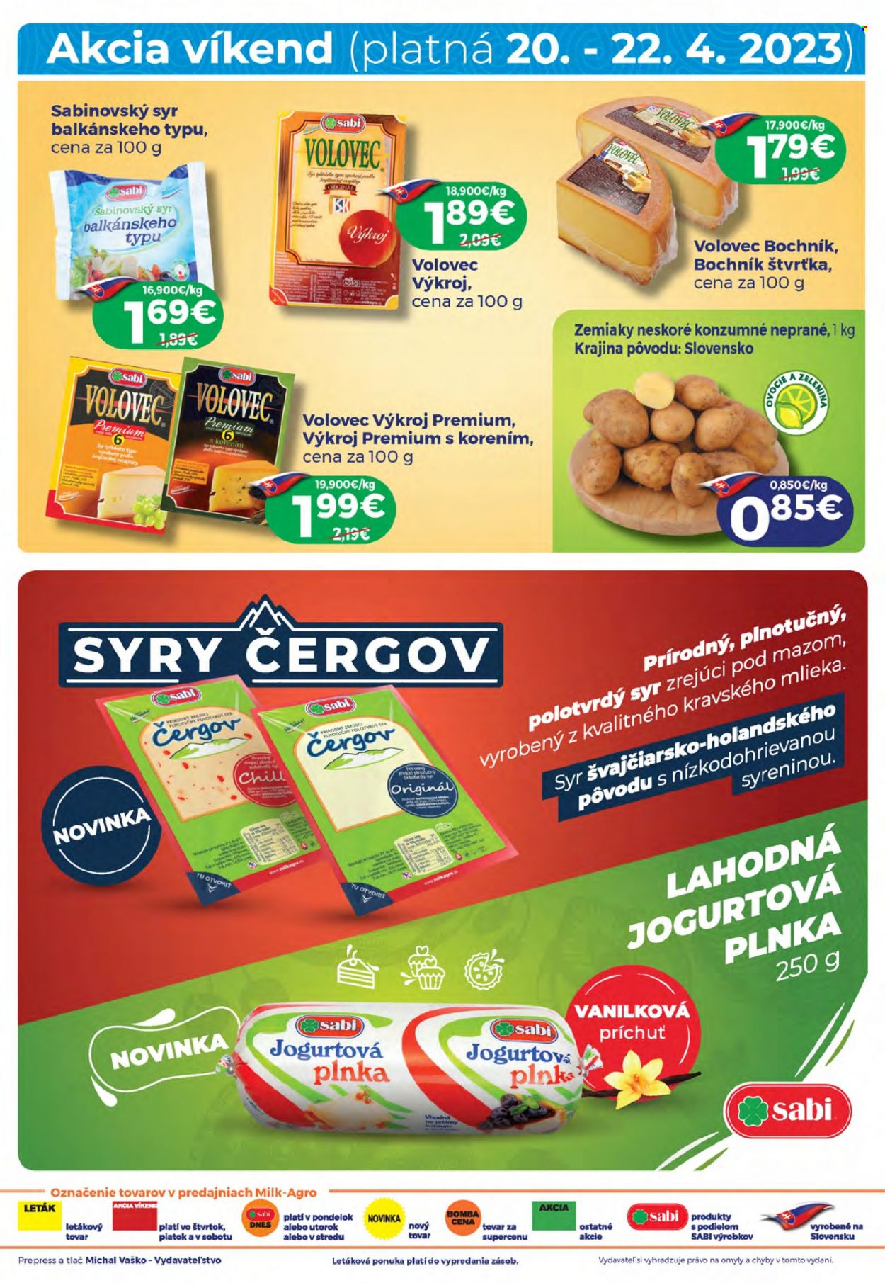 Leták Milk AGRO - 19.4.2023 - 25.4.2023. Strana 2