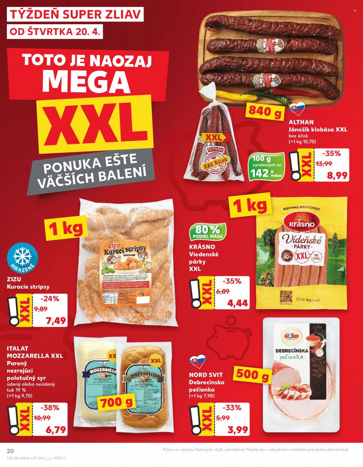 Leták Kaufland - 20.4.2023 - 26.4.2023. Strana 20