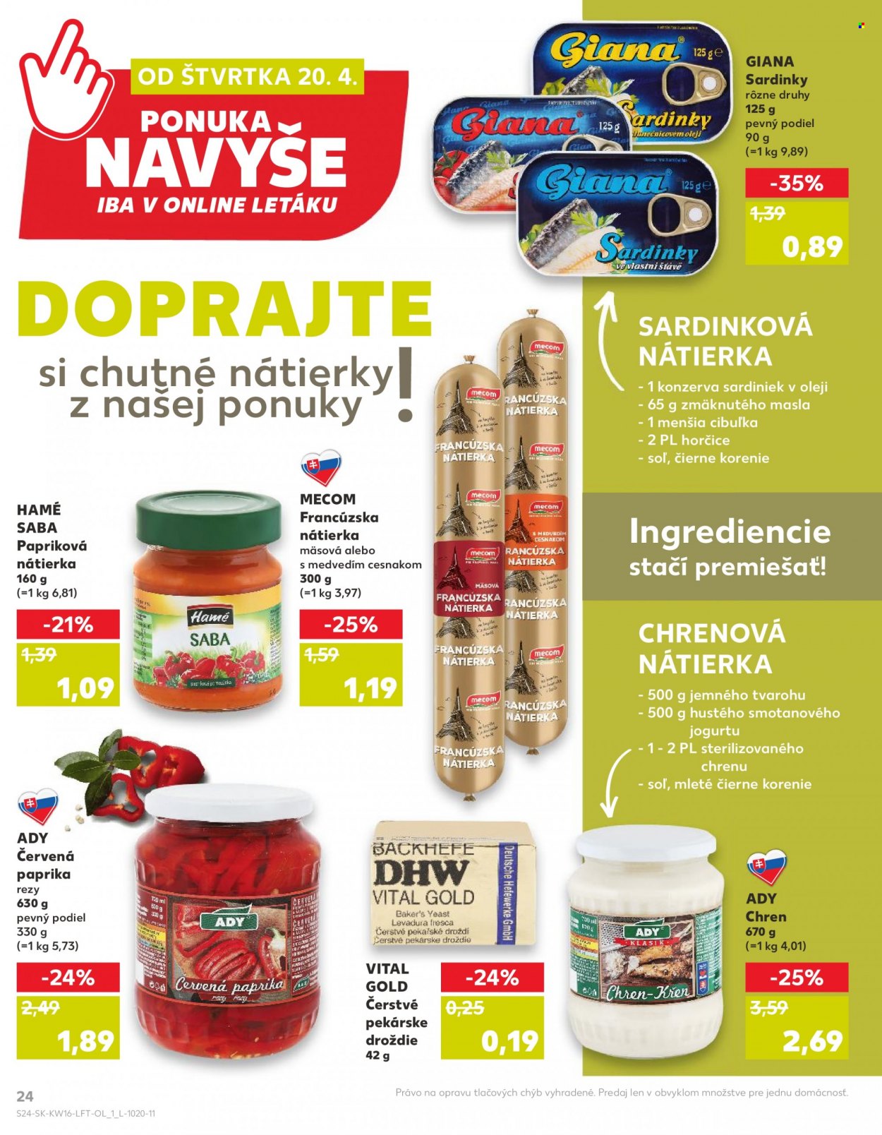 Leták Kaufland - 20.4.2023 - 26.4.2023. Strana 24