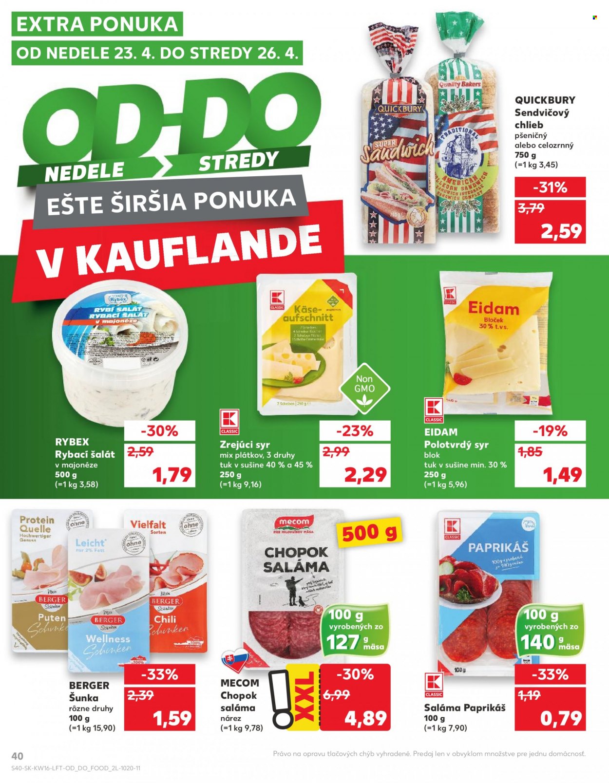 Leták Kaufland - 20.4.2023 - 26.4.2023. Strana 40