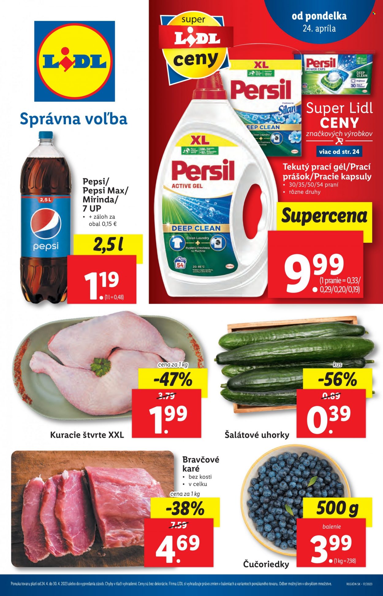 Leták Lidl - 24.4.2023 - 30.4.2023. Strana 1
