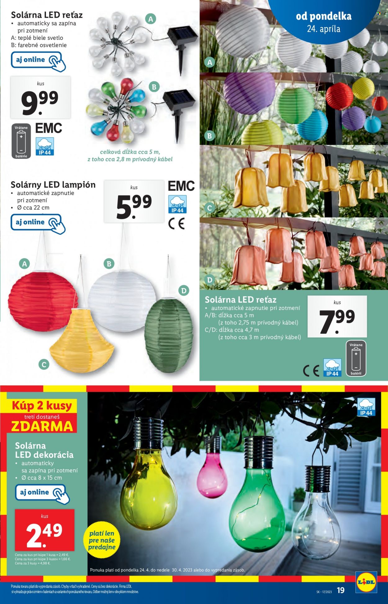Leták Lidl - 24.4.2023 - 30.4.2023. Strana 19