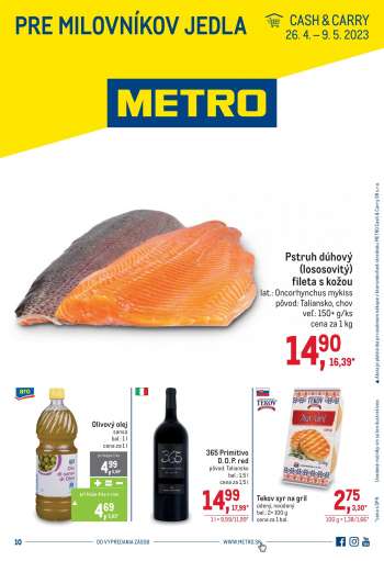 Leták Metro - 26.4.2023 - 9.5.2023.