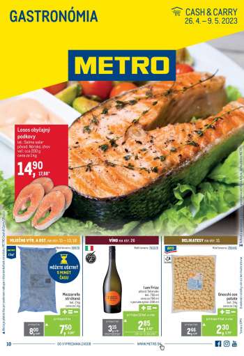 Leták Metro - 26.4.2023 - 9.5.2023.