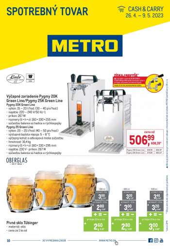 Leták Metro - 26.4.2023 - 9.5.2023.