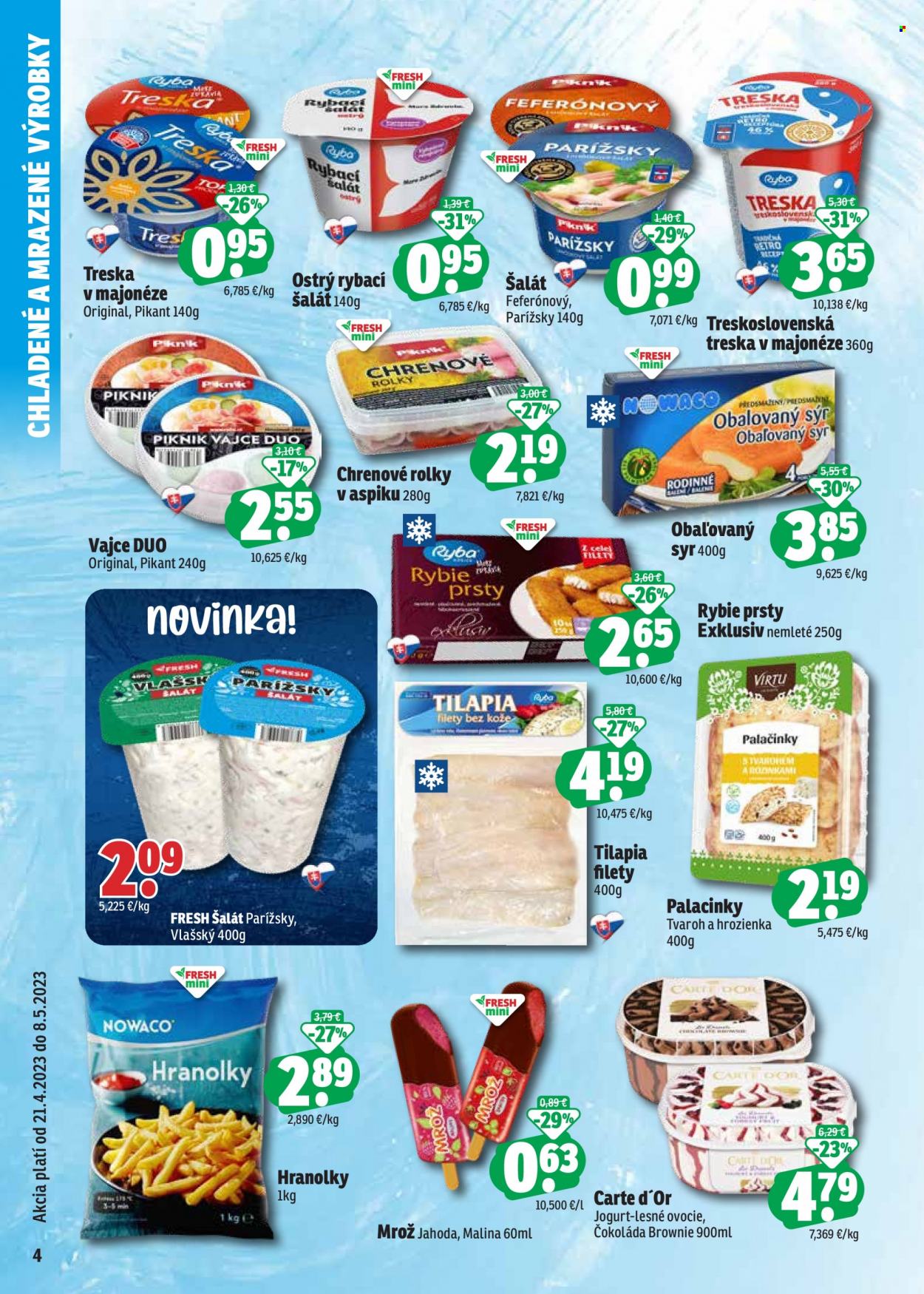 Leták FRESH - 21.4.2023 - 8.5.2023. Strana 4