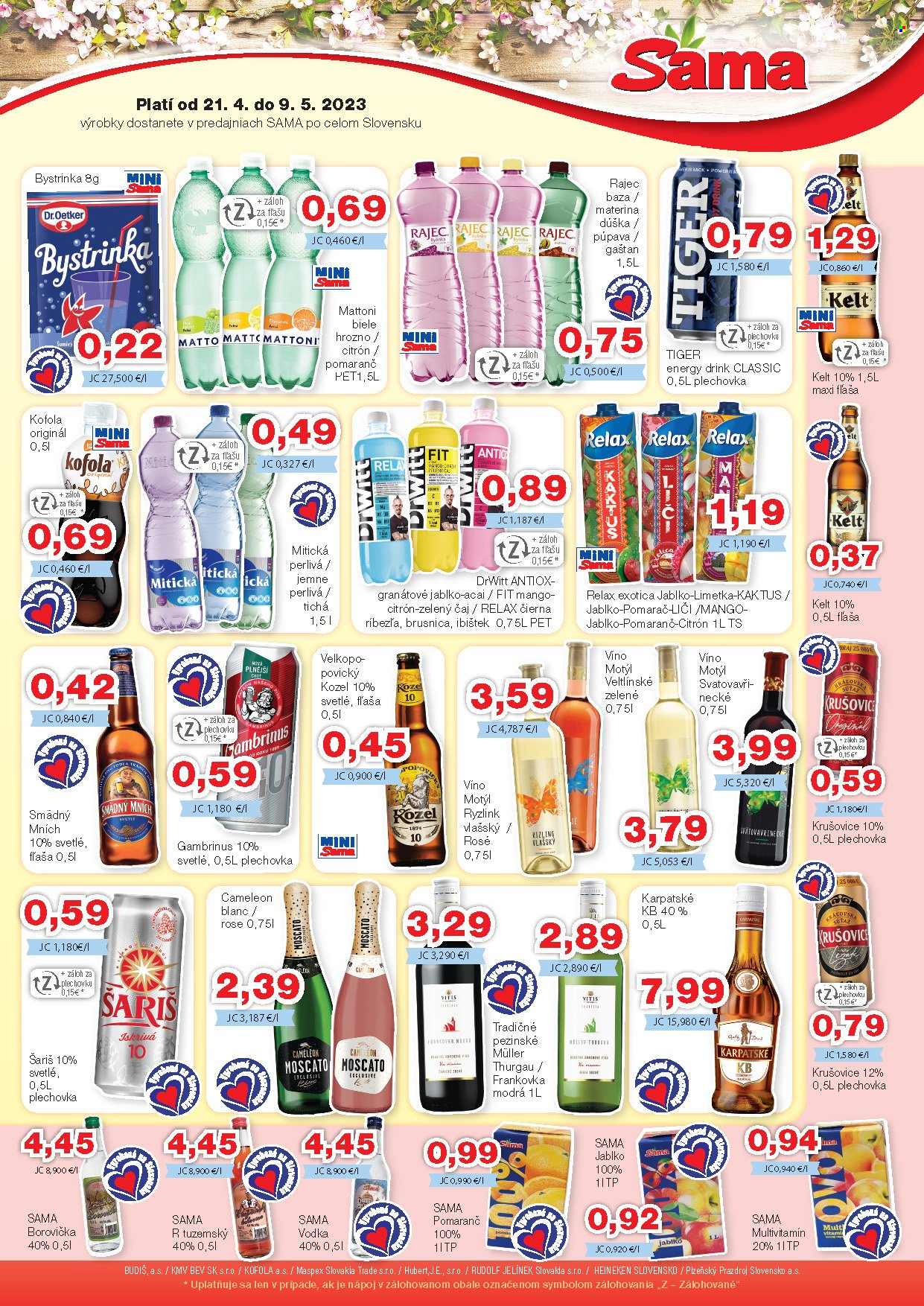 Leták Sama - 21.4.2023 - 9.5.2023. Strana 6