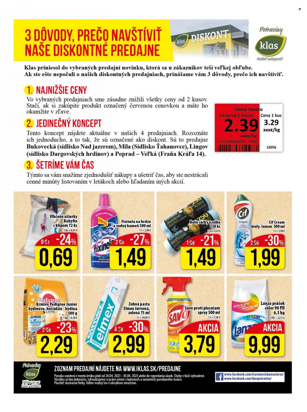 Leták Klas - 24.4.2023 - 30.4.2023. Strana 18