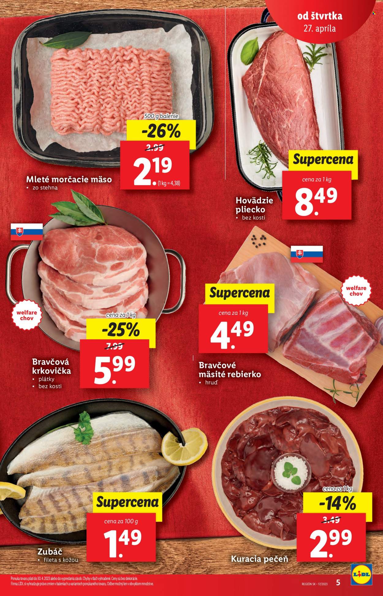 Leták Lidl - 27.4.2023 - 30.4.2023. Strana 5