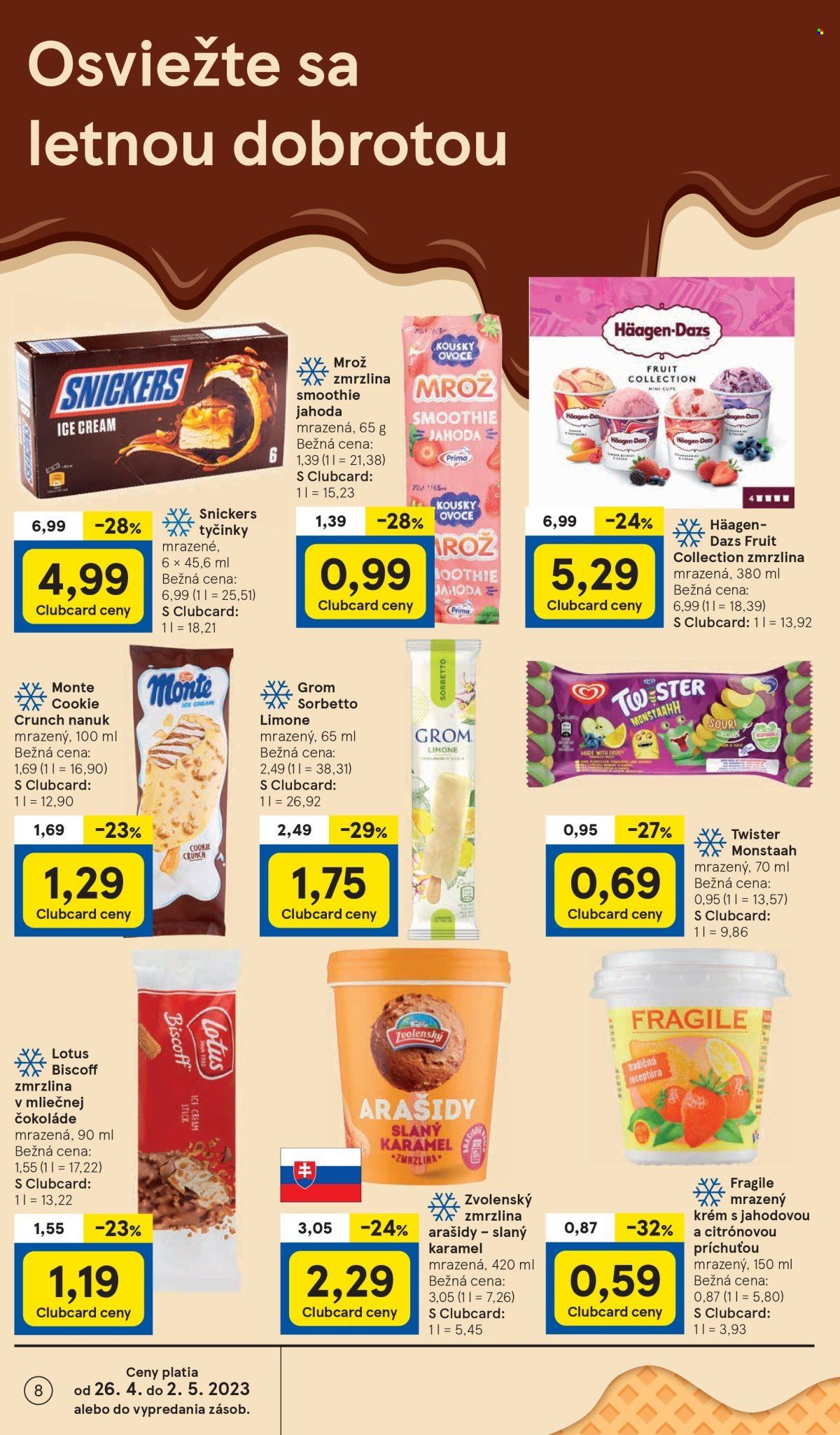 Leták TESCO supermarket - 26.4.2023 - 2.5.2023. Strana 8