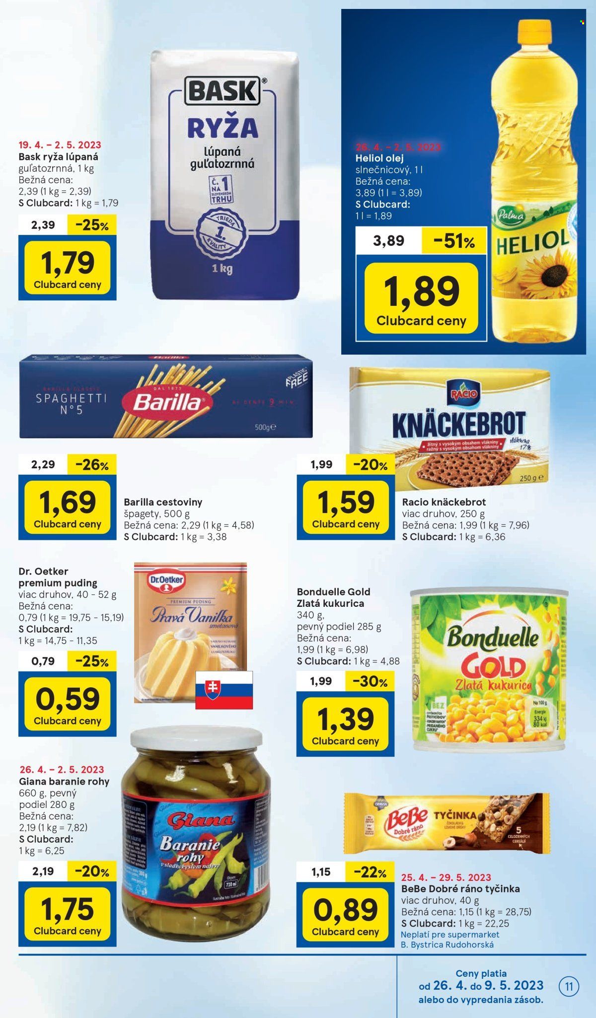 Leták TESCO supermarket - 26.4.2023 - 2.5.2023. Strana 11