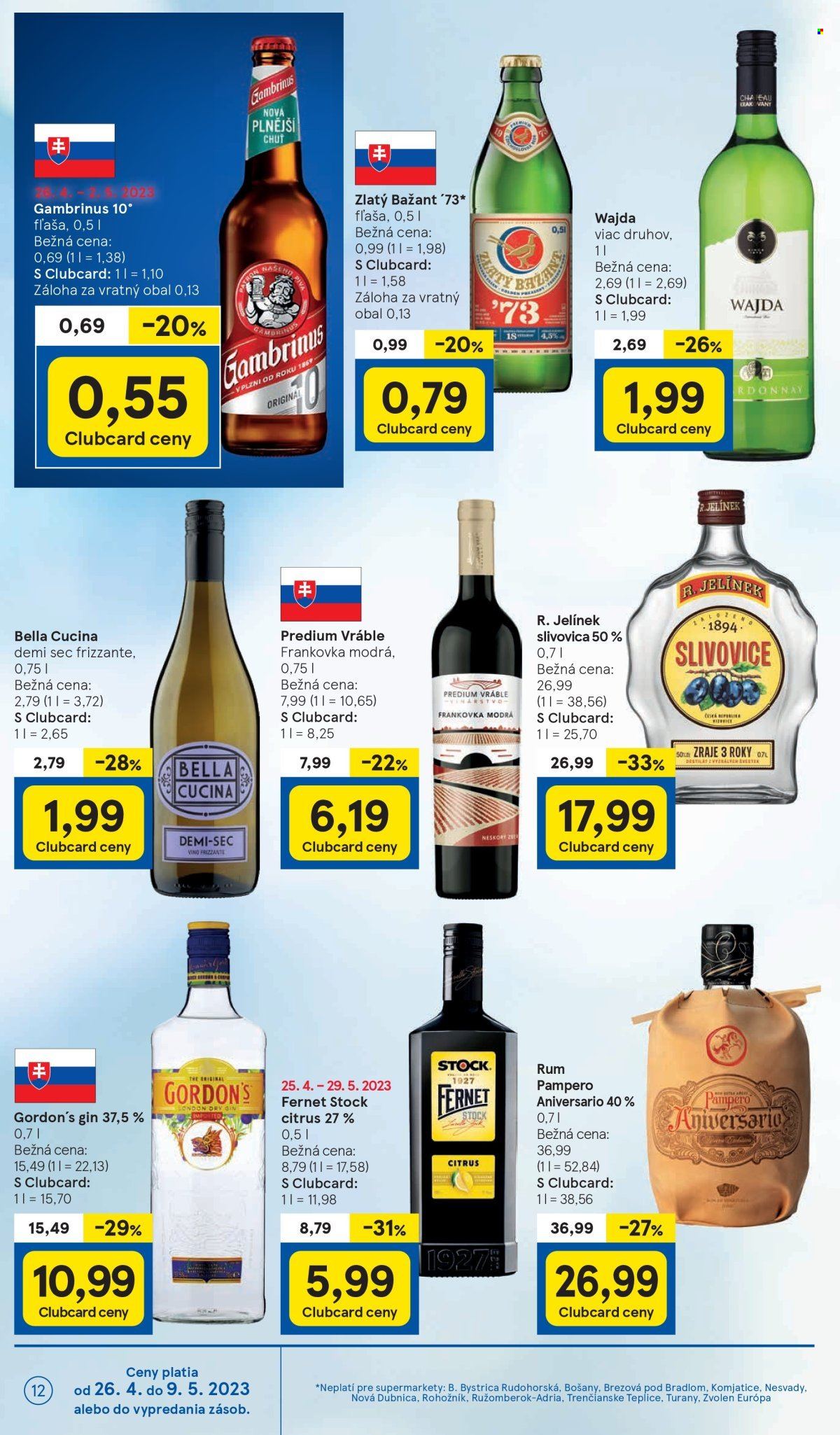 Leták TESCO supermarket - 26.4.2023 - 2.5.2023. Strana 12
