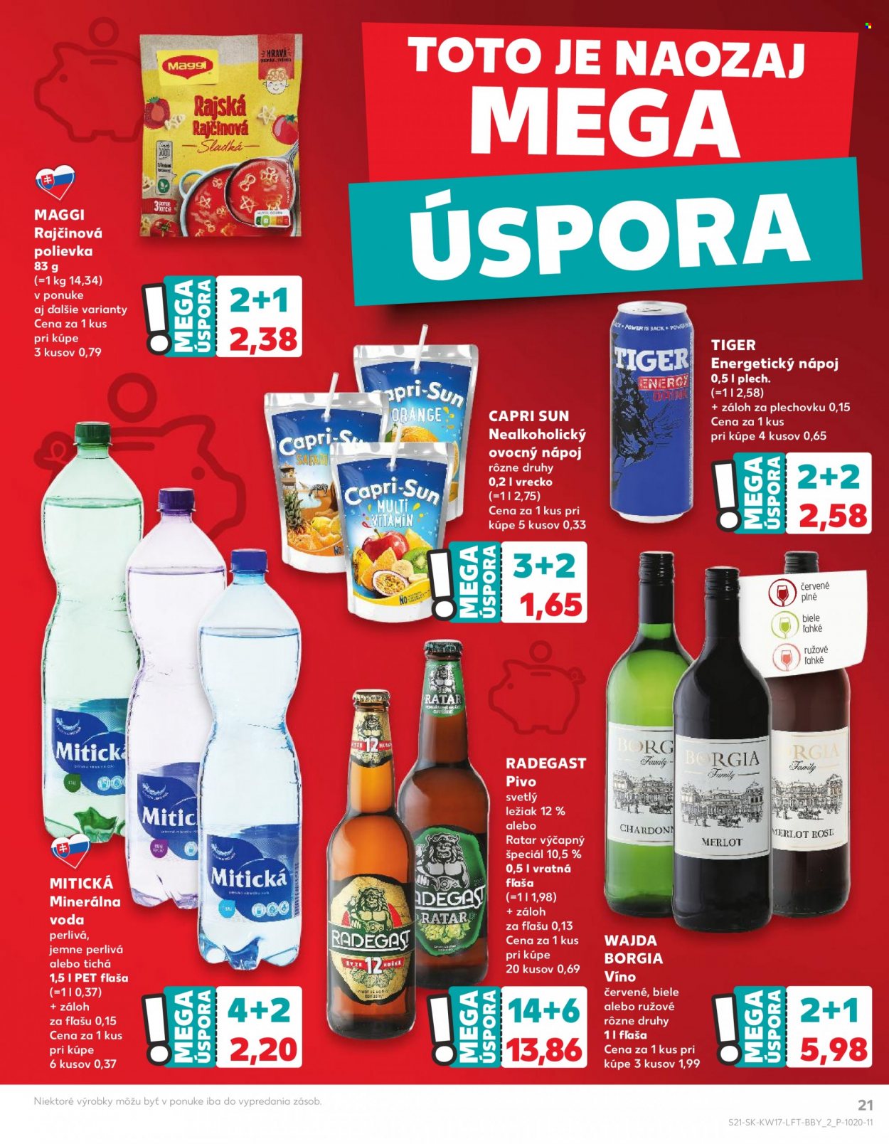 Leták Kaufland - 27.4.2023 - 3.5.2023. Strana 21