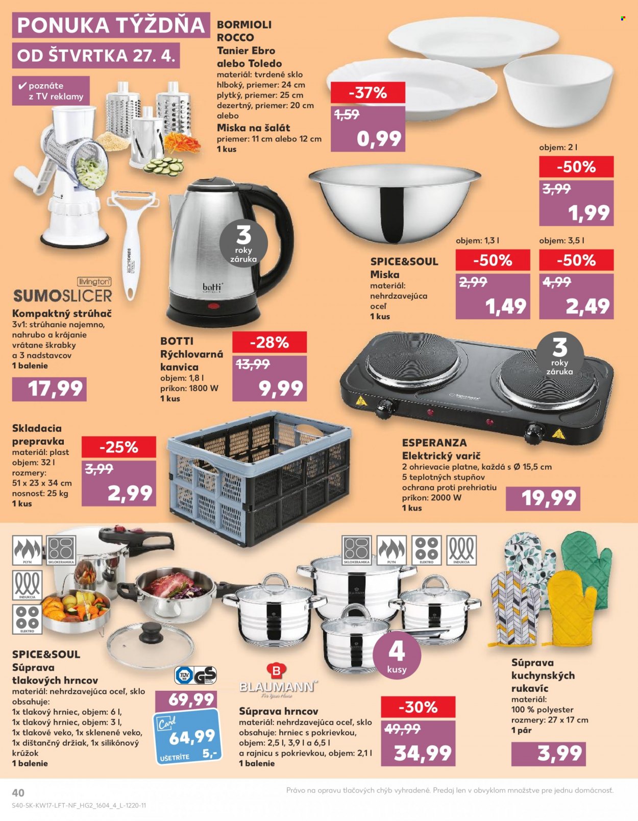 Leták Kaufland - 27.4.2023 - 3.5.2023. Strana 40