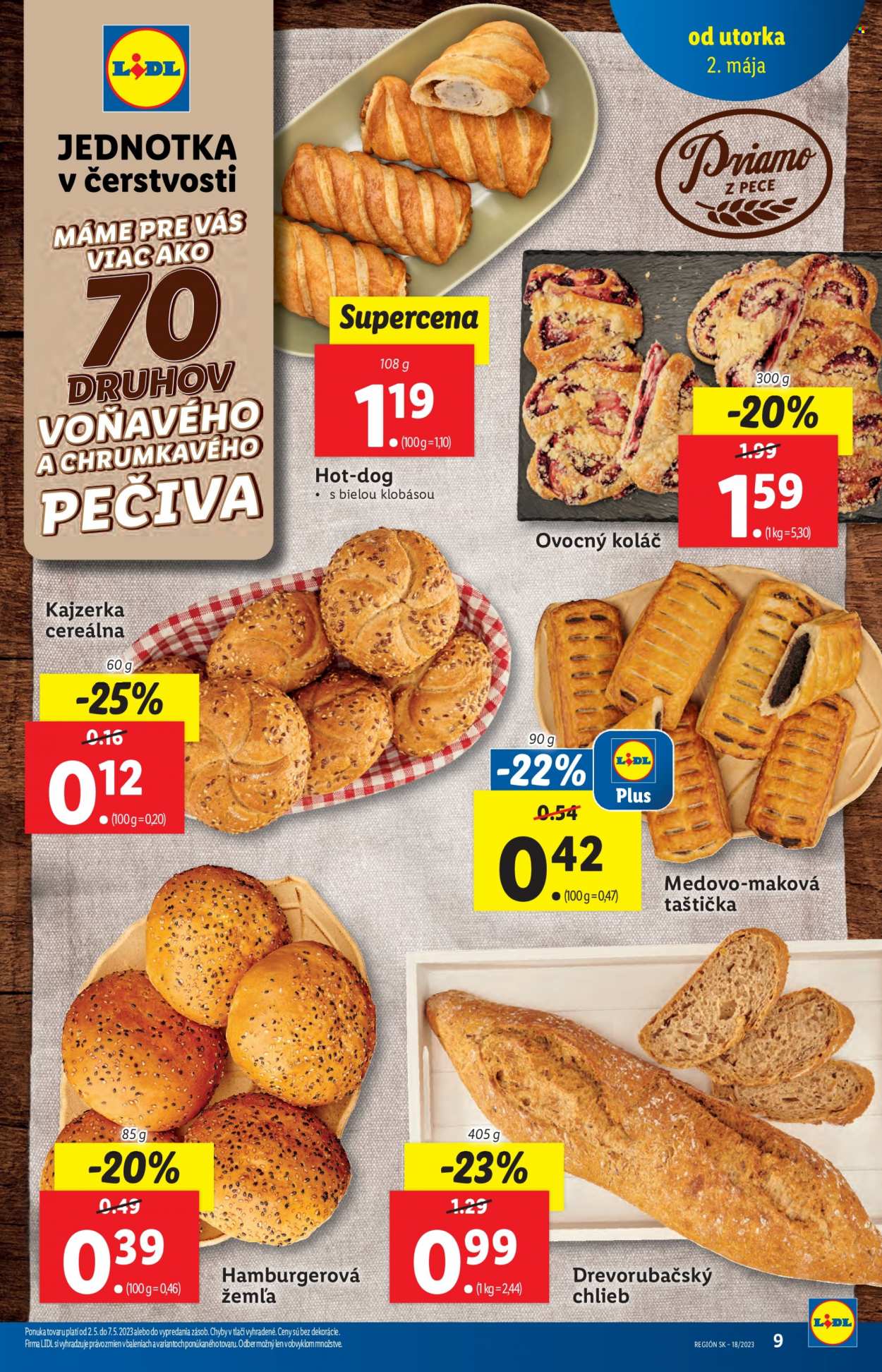 Leták Lidl - 2.5.2023 - 7.5.2023. Strana 9