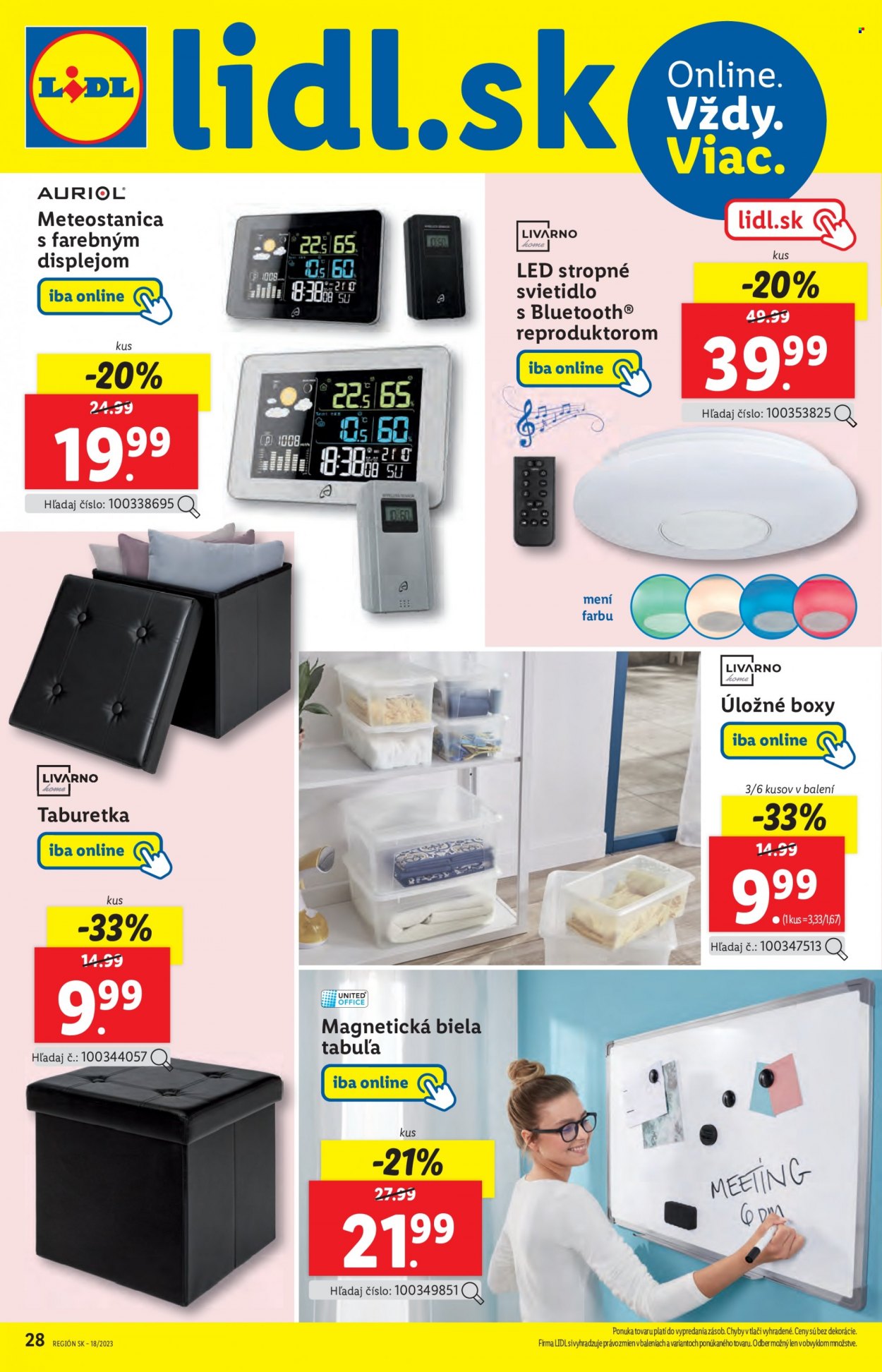 Leták Lidl - 2.5.2023 - 7.5.2023. Strana 28